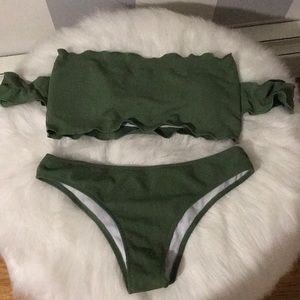 Olive Green Bikini